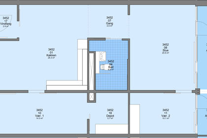 Visual presentation of the listing