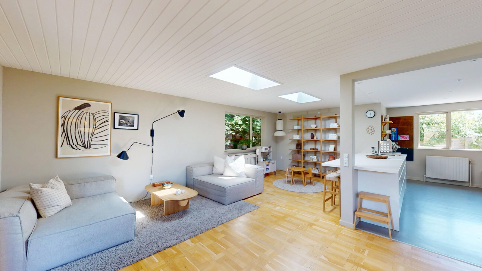 house 160 m² møbleret villa i Ellehegnet, Vedbæk