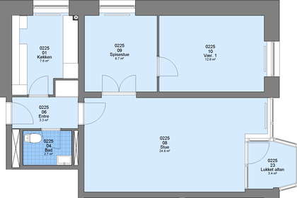 Visual presentation of the listing