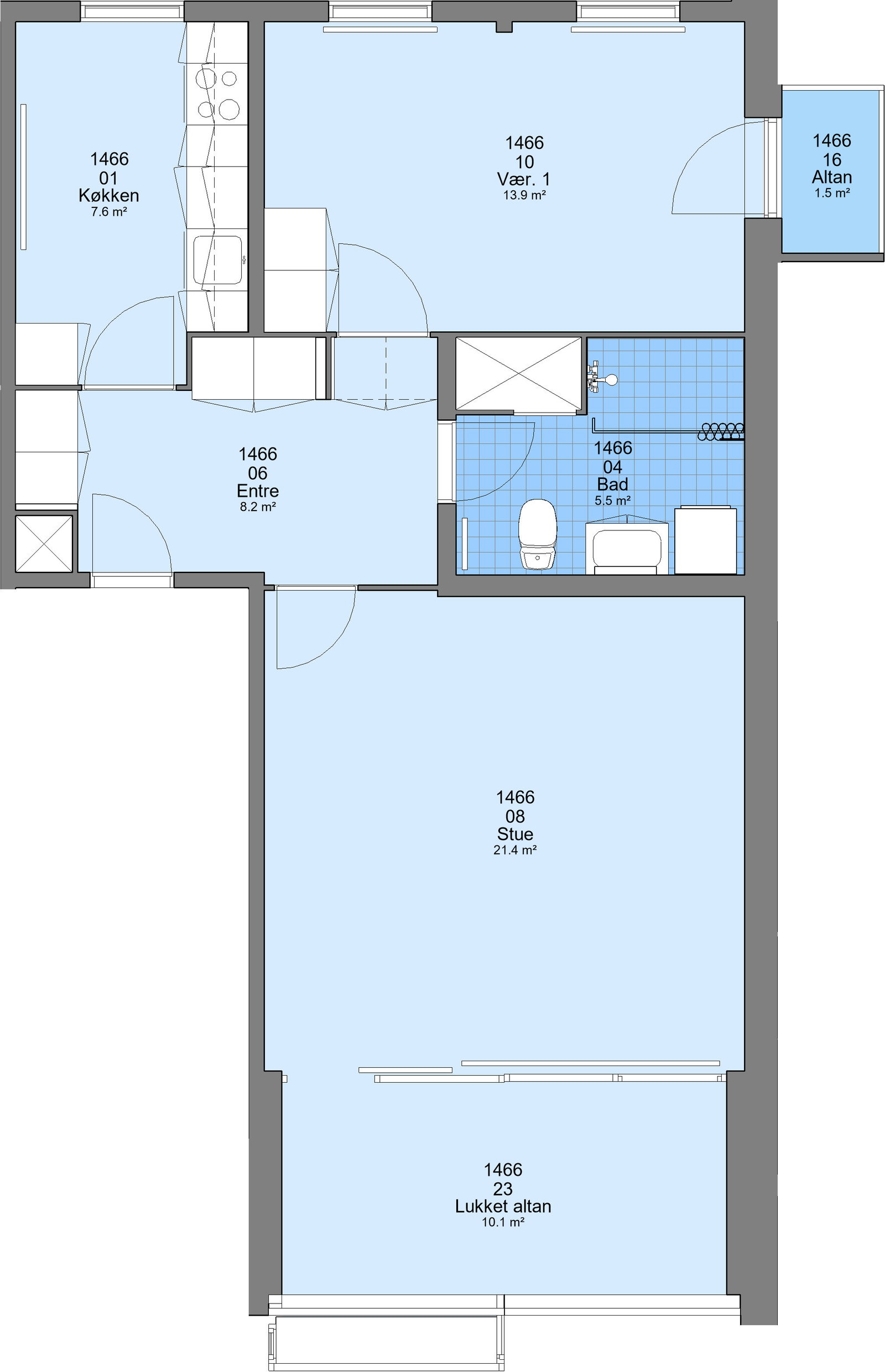 Visual presentation of the listing