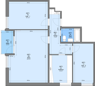 Visual presentation of the listing