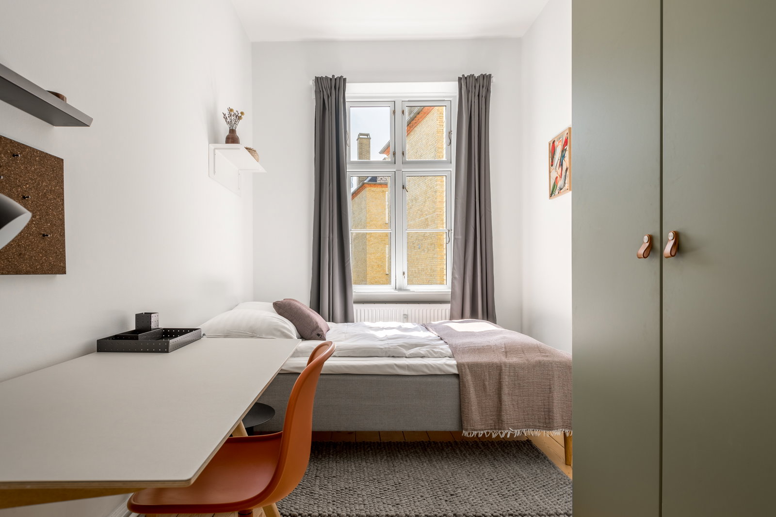 room Single room in a classic Copenhagen apartment by Vester Voldgade