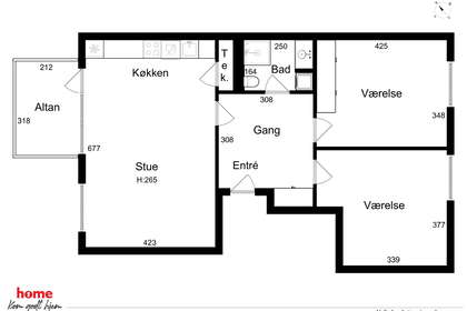 Visual presentation of the listing