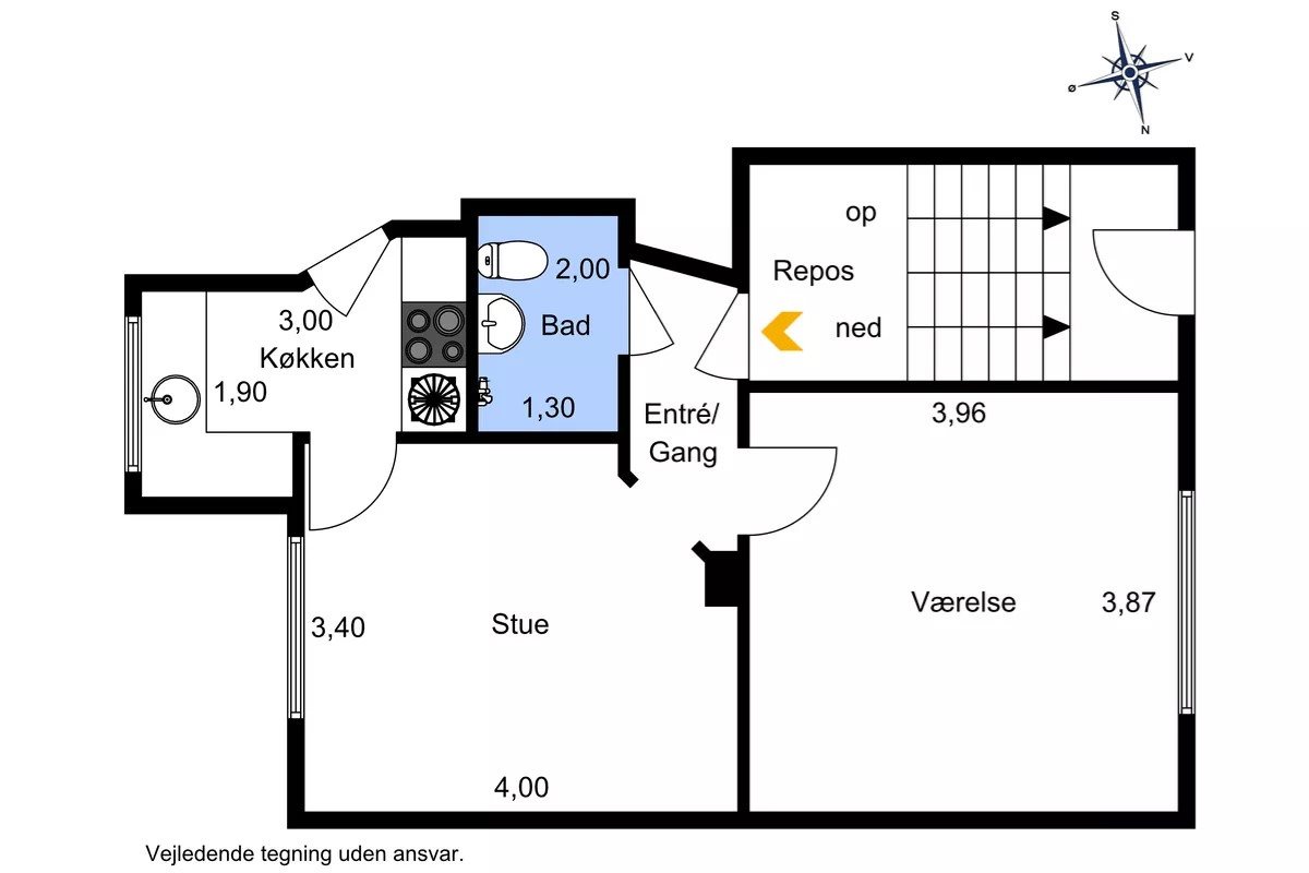 Visual presentation of the listing