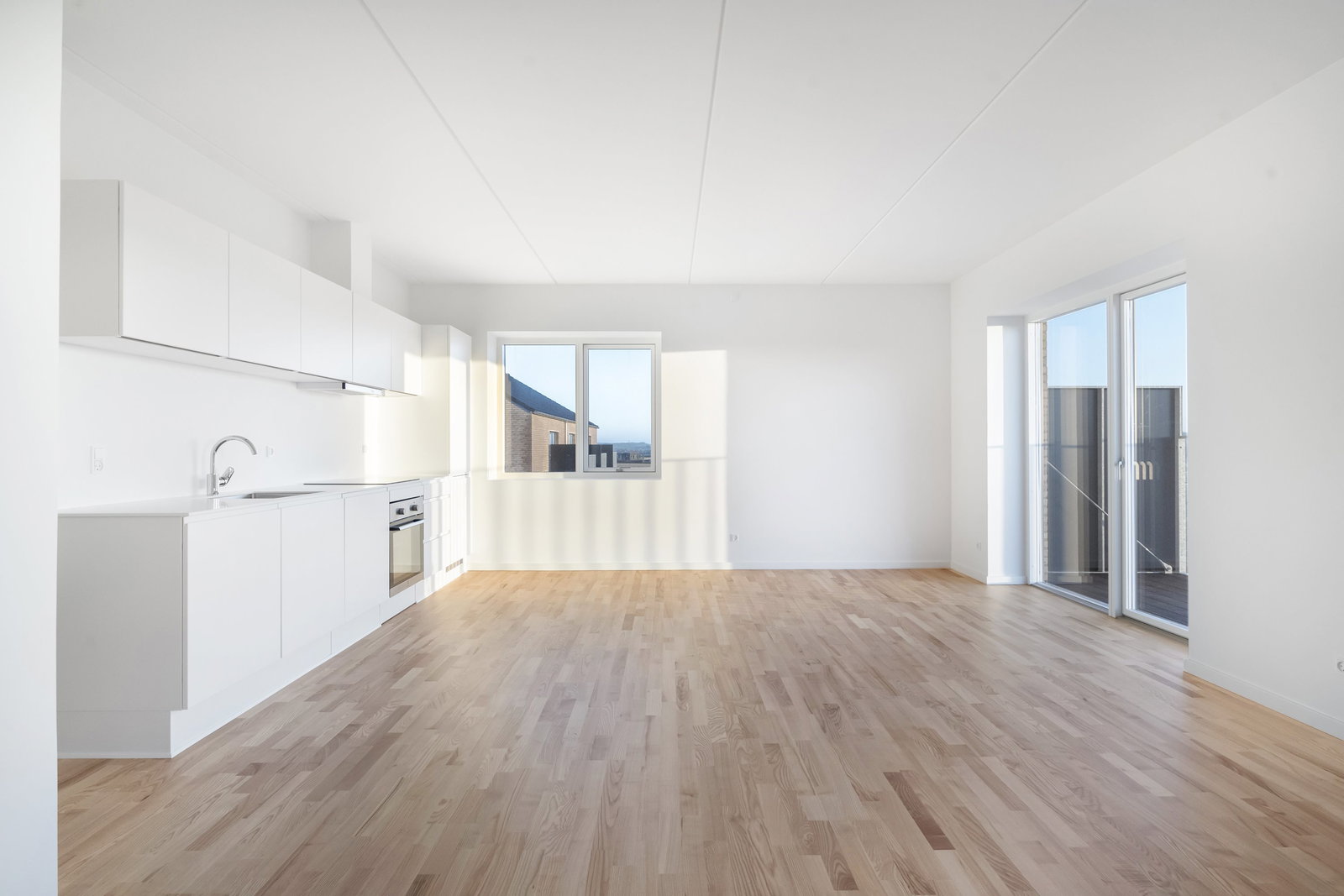 apartment Ny 3-værelses lejlighed med altan – hund tilladt