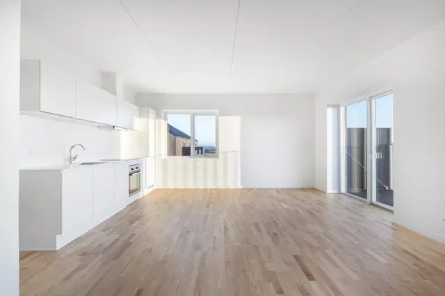 apartment Ny 3-værelses lejlighed med altan – hund tilladt