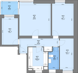 Visual presentation of the listing