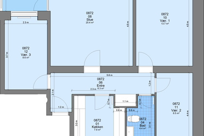 Visual presentation of the listing