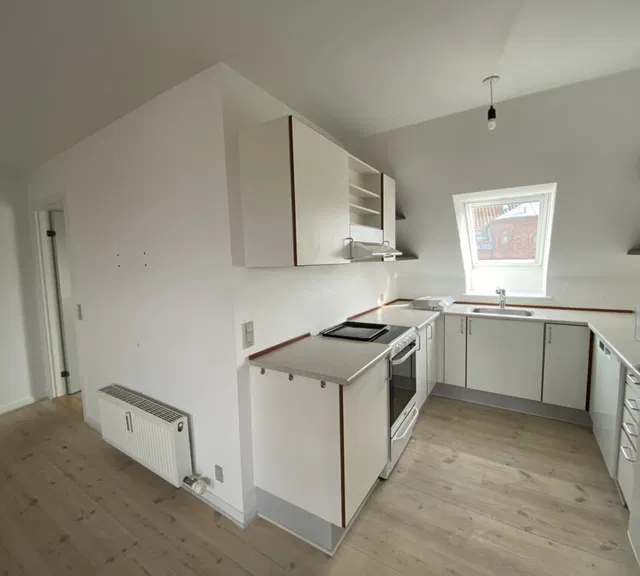 apartment Taglejlighed med sydvendt altan og udsigt
