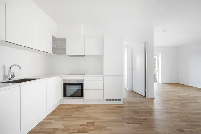apartment Lys 3-værelses lejlighed med altan i Tranders Høje