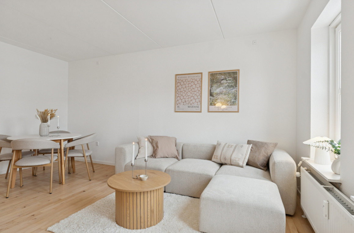 apartment Ny 2-værelses lejlighed med terrasse i Vejgaard