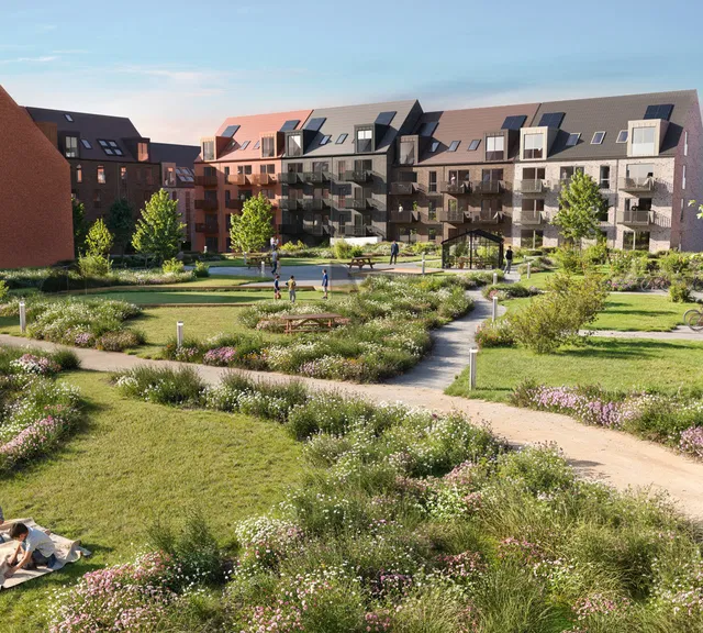 apartment Nybyggeri i grønne Risskov – lejligheder i Latyrusparken