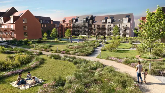 apartment Nybyggeri i grønne Risskov – lejligheder i Latyrusparken
