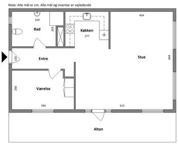 Visual presentation of the listing