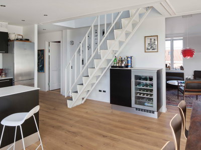 Bright penthouse with private roof terrace near the Lakes - Ryesgade, København N - 2