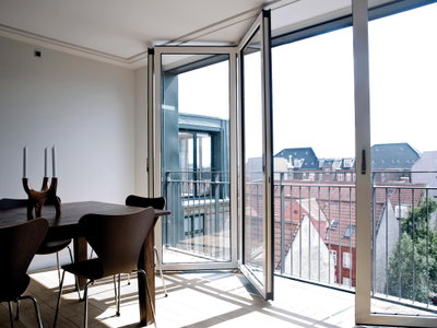 Bright penthouse with private roof terrace near the Lakes - Ryesgade, København N - 1