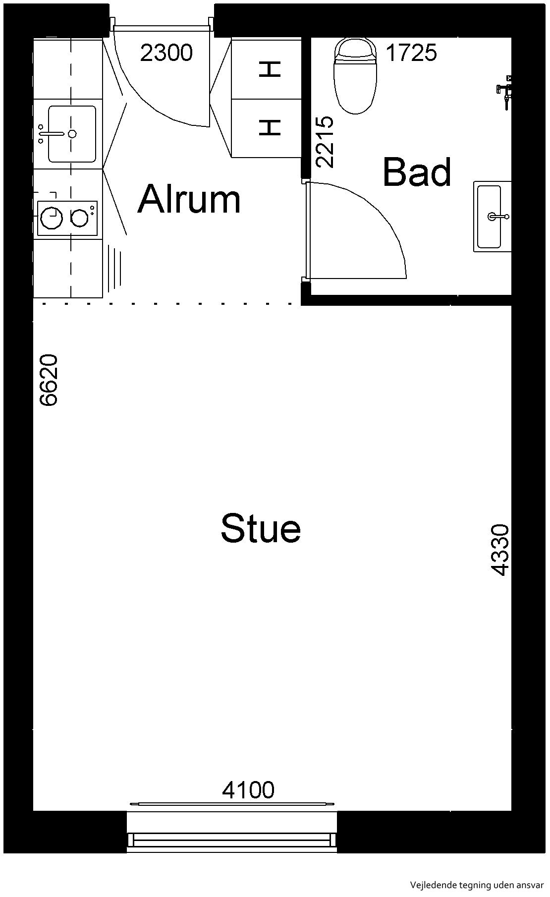 Visual presentation of the listing