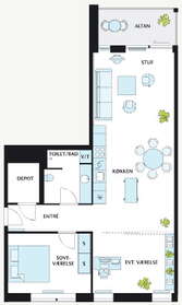 Visual presentation of the listing