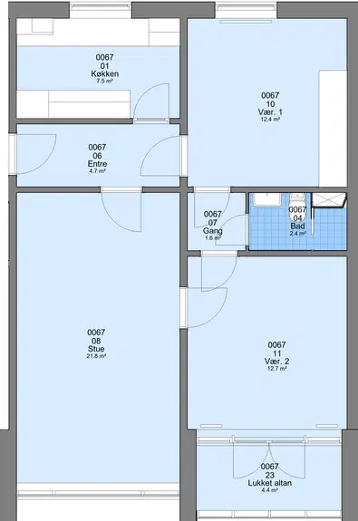 apartment Prisvenlig lejlighed