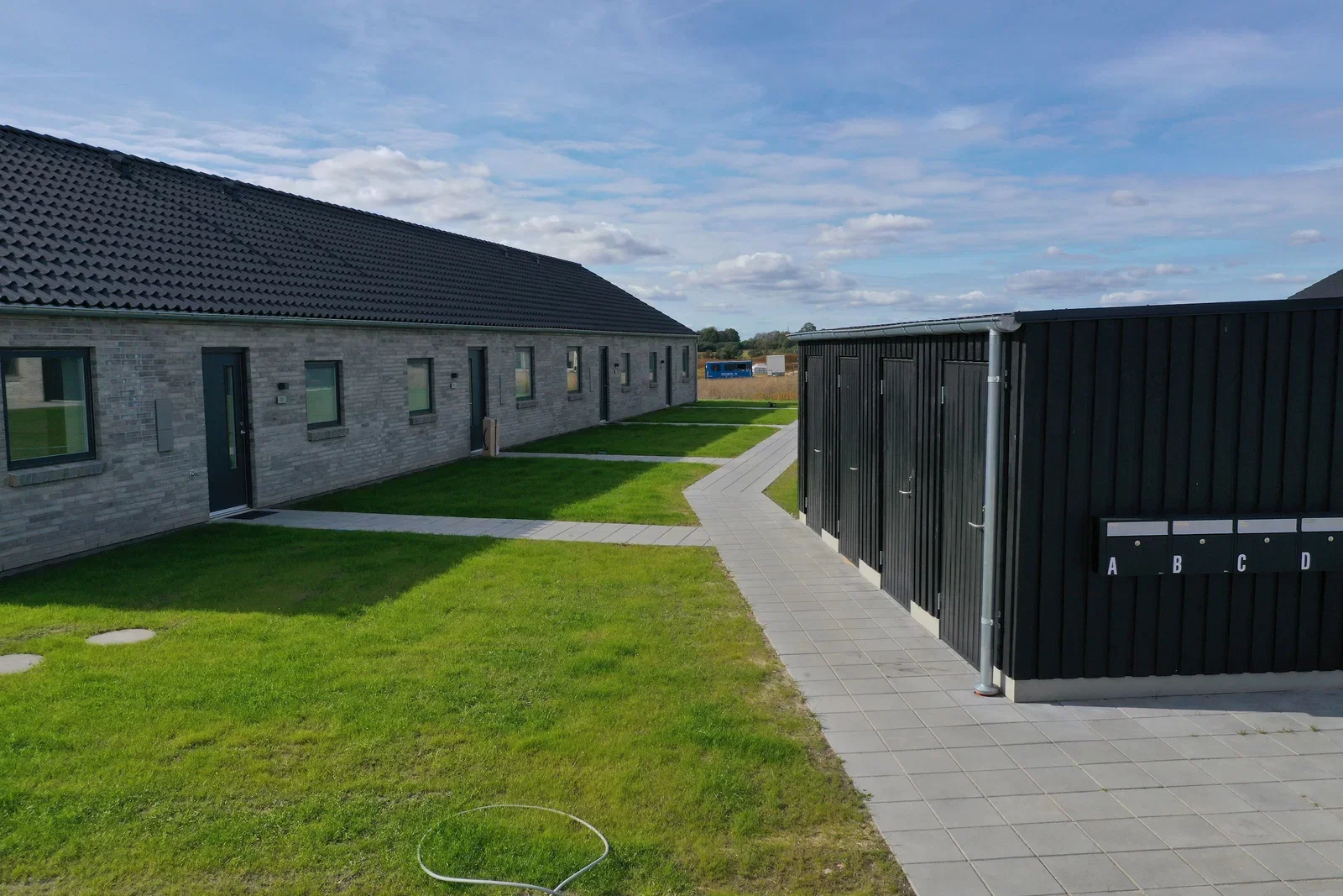 townhouse Rækkehus med terrasse og eget redskabsskur