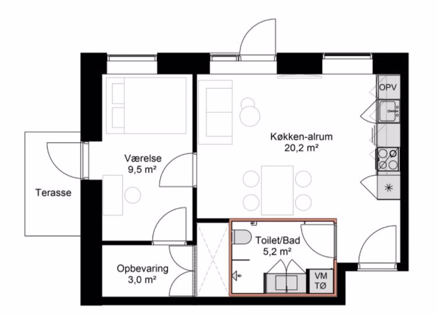 Visual presentation of the listing