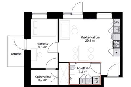 Visual presentation of the listing