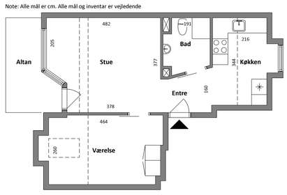 Visual presentation of the listing