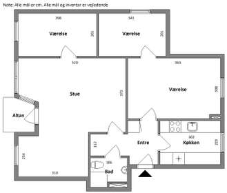 Visual presentation of the listing