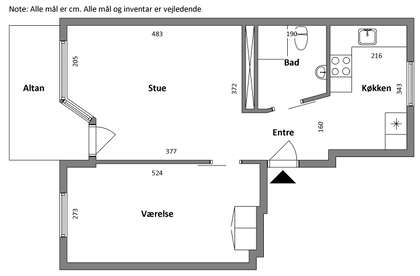 Visual presentation of the listing