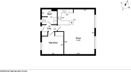 Visual presentation of the listing