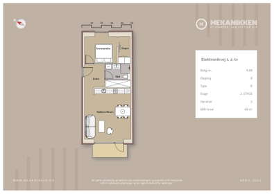 Visual presentation of the listing