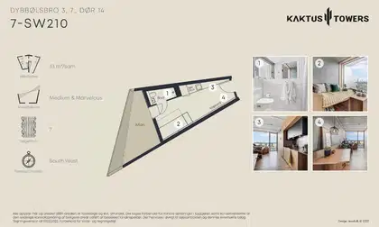 Visual presentation of the listing