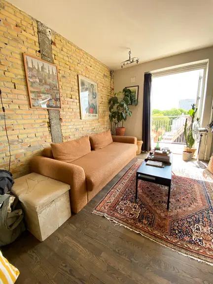 apartment Furnished one-room apartment on Christianshavn with balcony
