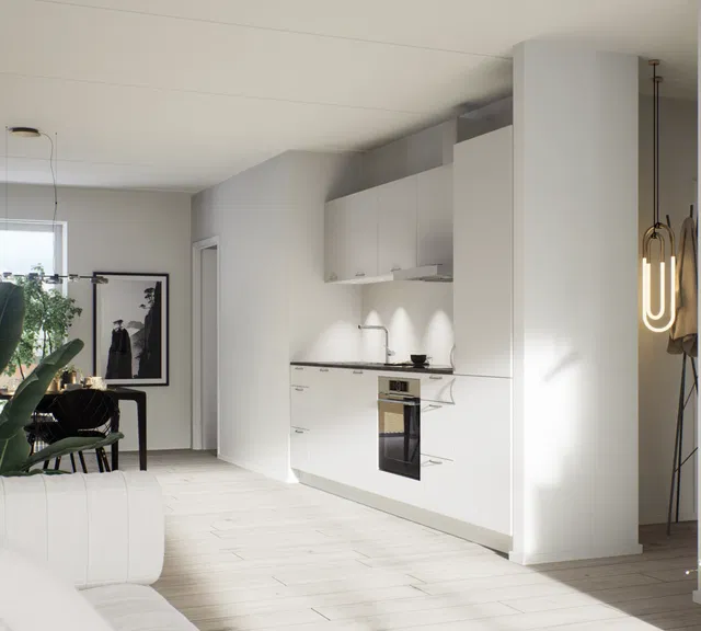house Moderne villa i nyt kvarter med privat have