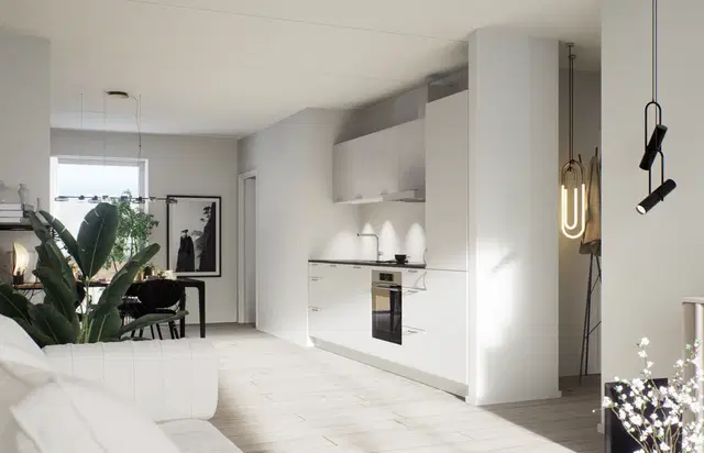 house Moderne villa i nyt kvarter med privat have