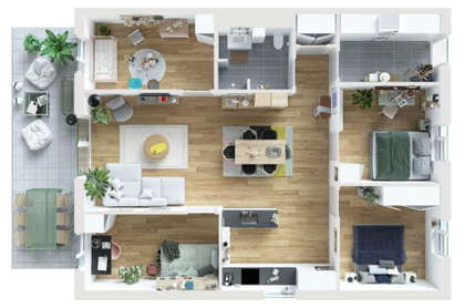 Visual presentation of the listing