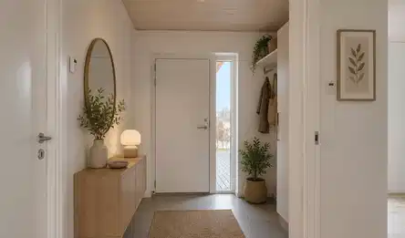apartment Moderne 4-værelses Lejlighed med Egen Have og Carport i Gødvad