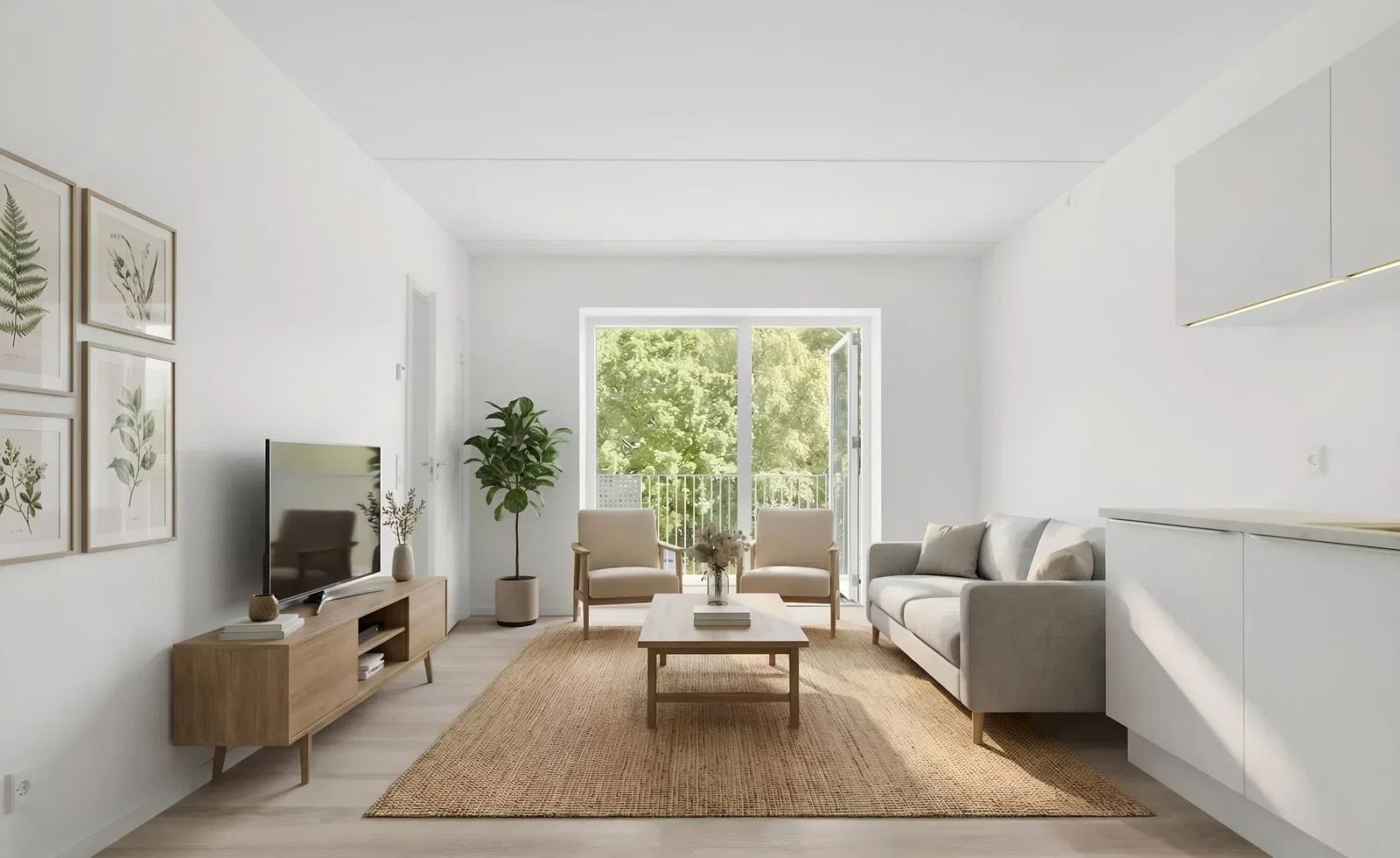 apartment 2-værelses lejlighed 61 m² i Nørreskov Bakke