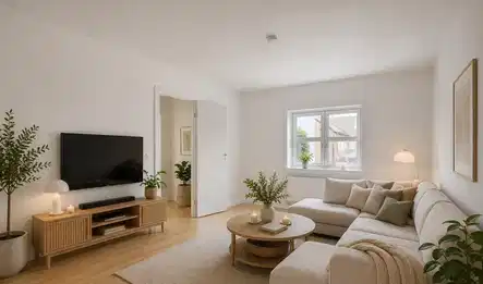 apartment 2-værelses lejlighed med have i naturrigt Risskov