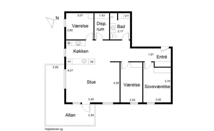 Visual presentation of the listing