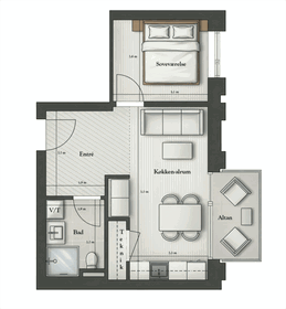 Visual presentation of the listing