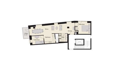 Visual presentation of the listing