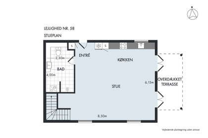 Visual presentation of the listing