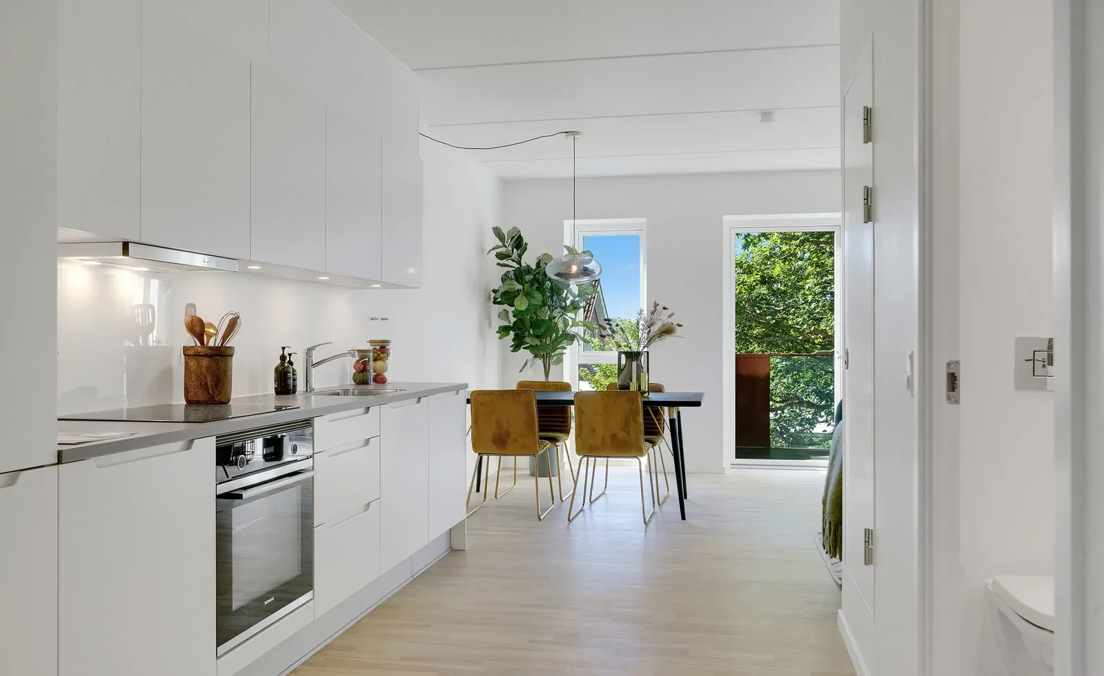 apartment Lys 3-værelses lejlighed 80 m² i Silkeborg