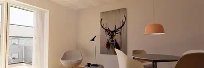 Visual presentation of the listing