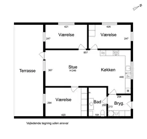 Visual presentation of the listing