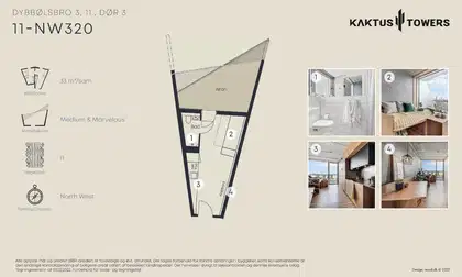 Visual presentation of the listing