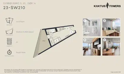 Visual presentation of the listing