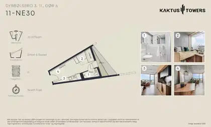 Visual presentation of the listing