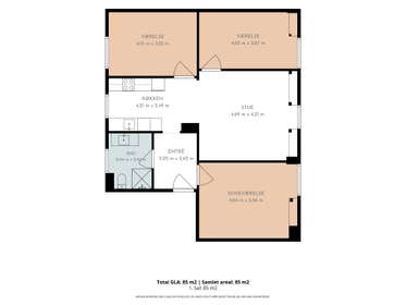 Visual presentation of the listing